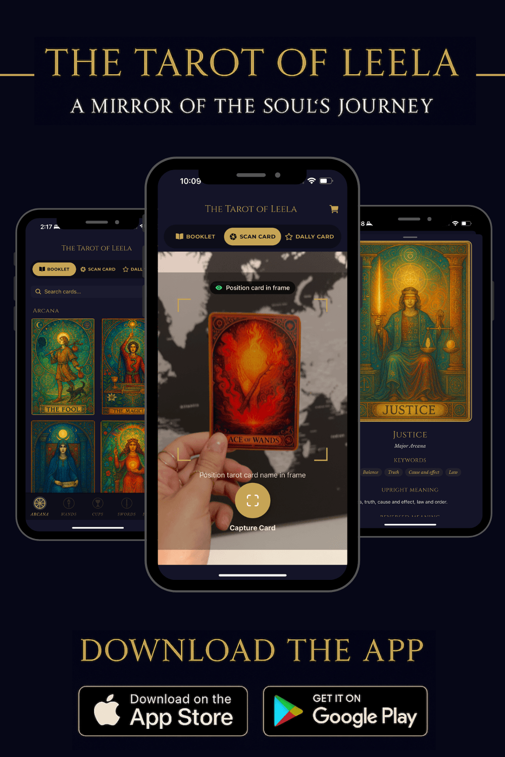 Tarot of Leela Mobile App