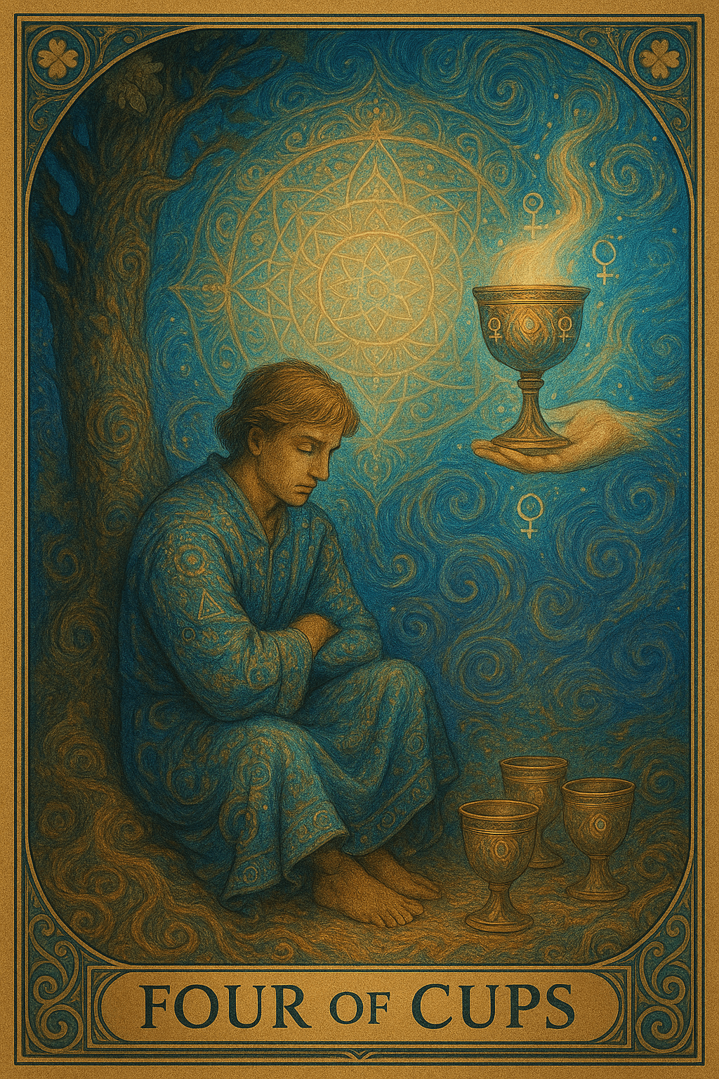 Four of Cups