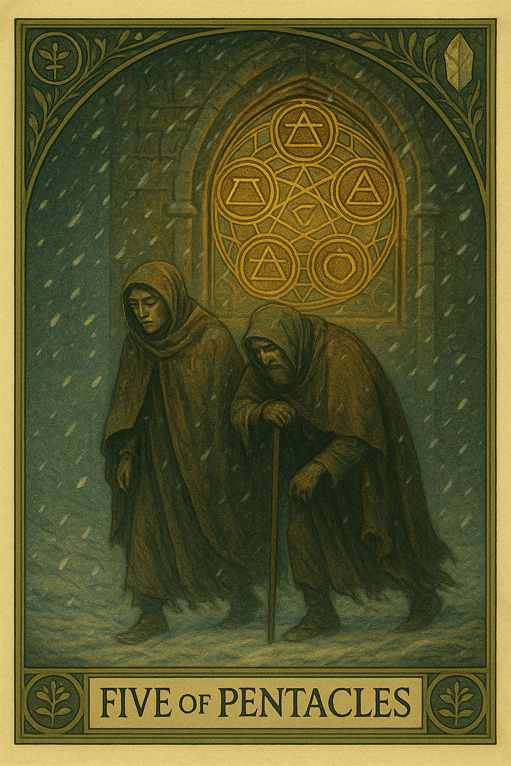 Five of Pentacles