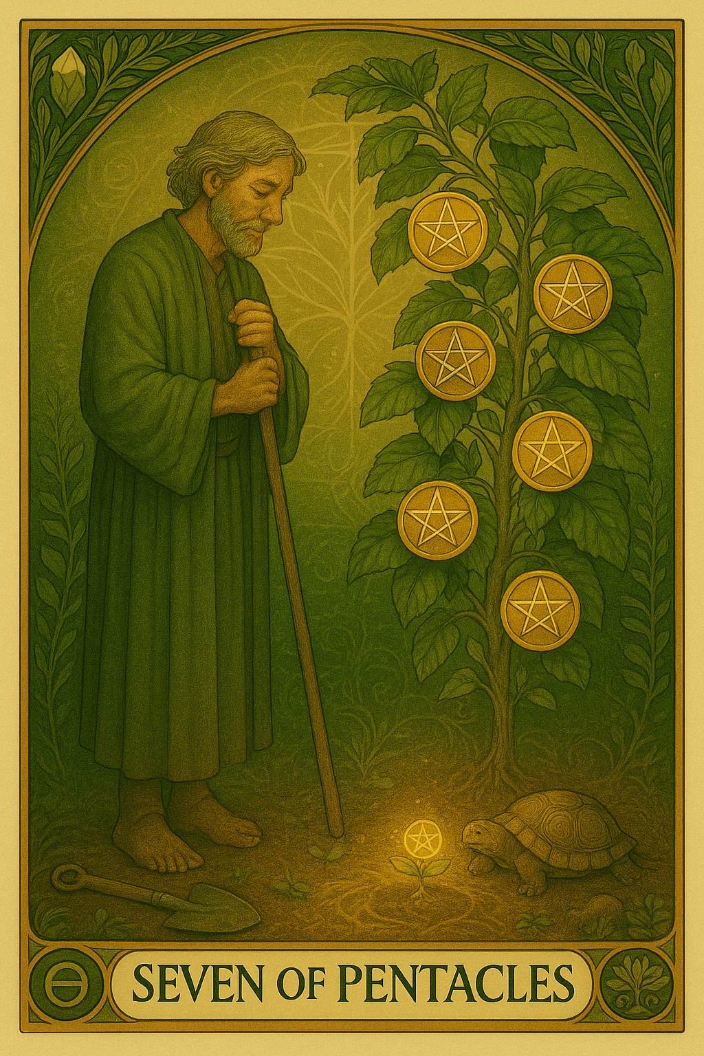 Seven of Pentacles