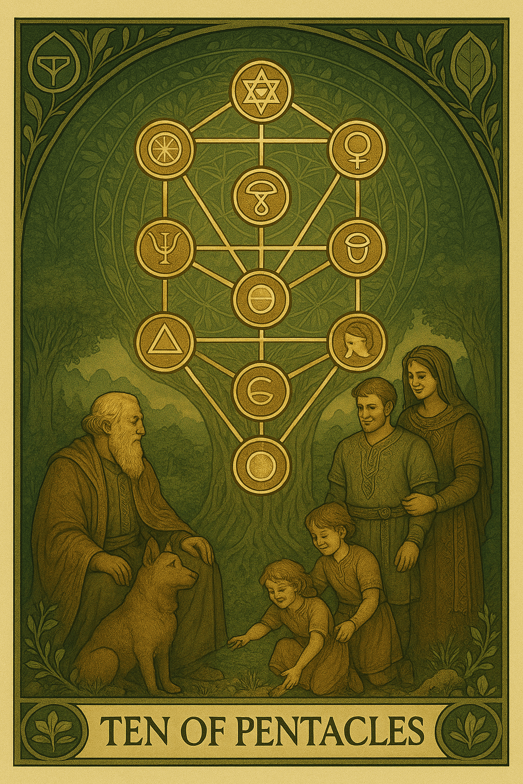 Ten of Pentacles