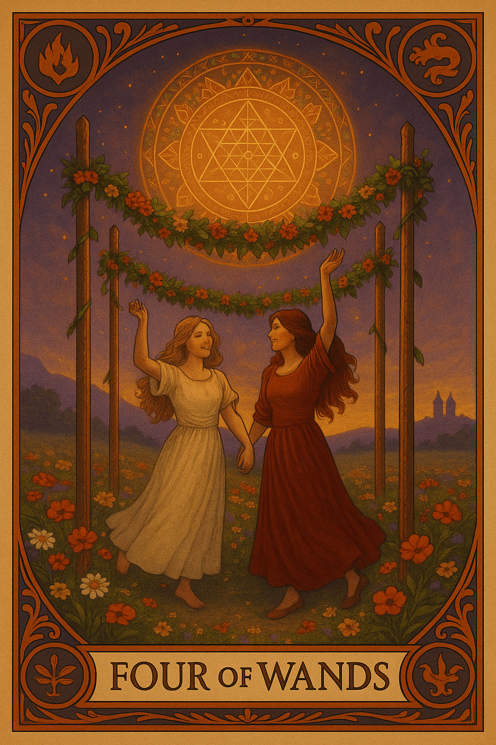 Four of Wands