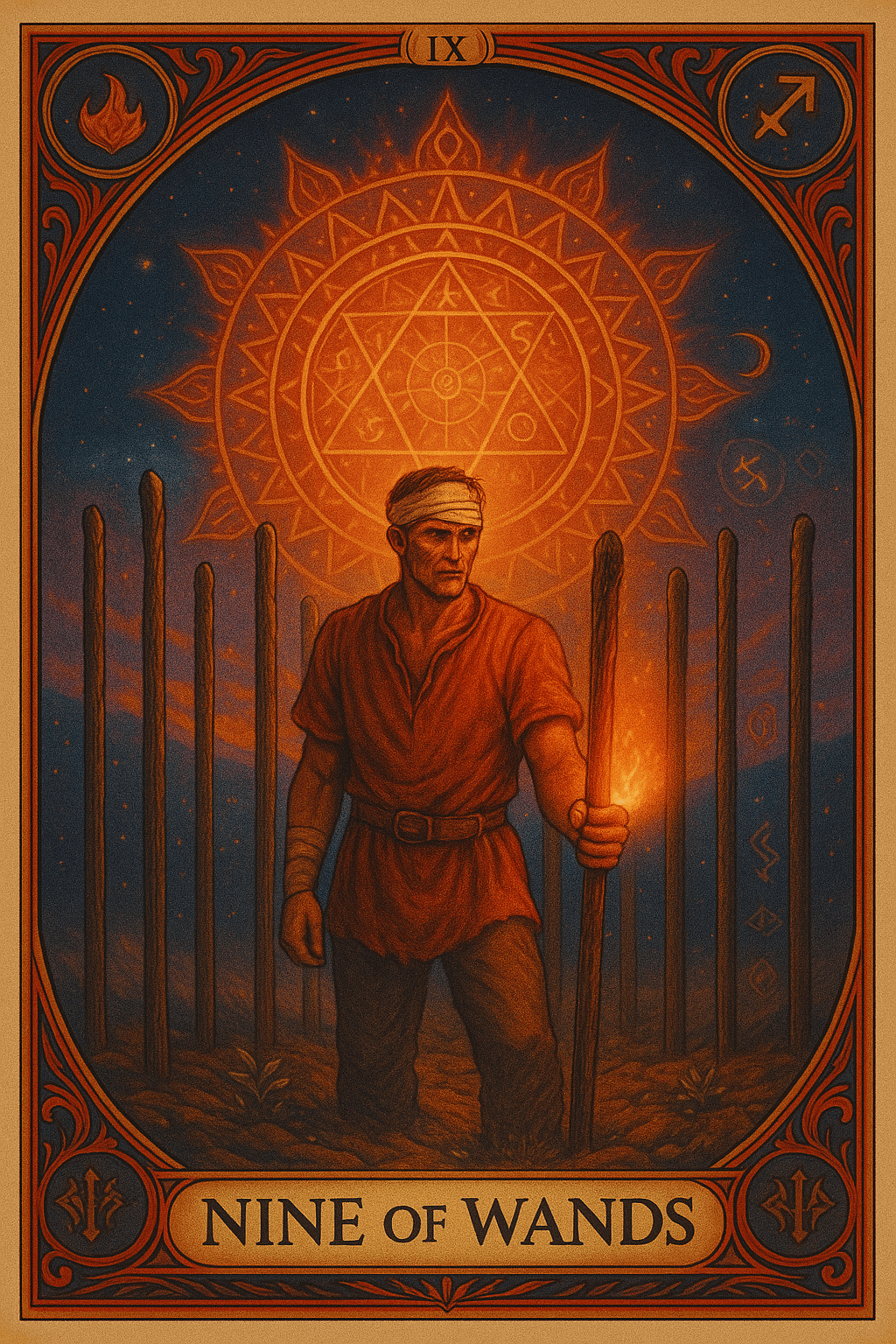 Nine of Wands