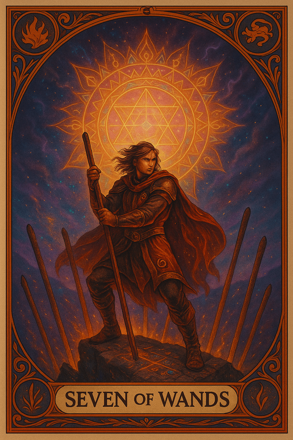 Seven of Wands