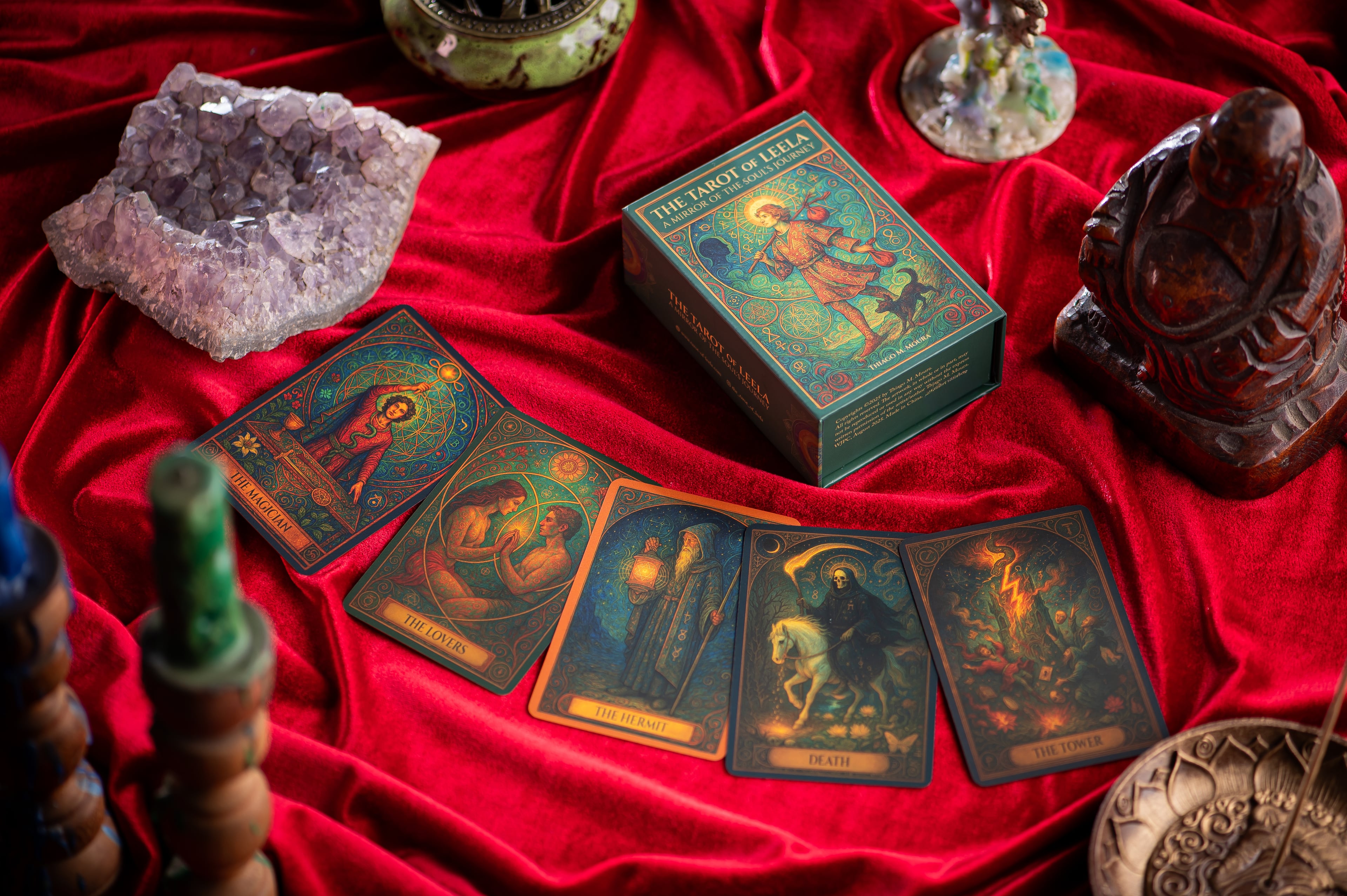 The Tarot of Leela — Deluxe Deck + App - View 1